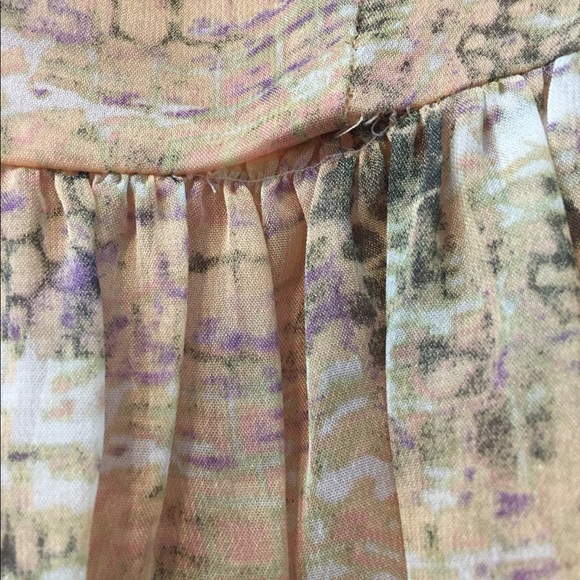 GUC TAHARI Arthur S. Levine Peach Dress - Picture 4 of 6